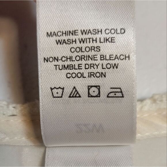 Emma James Y2K White Swiss Dot Sheer Lace Blouse Top Women's Plus Size 22W - Picture 15 of 15